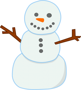 drawing of snowman