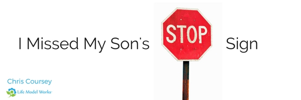 I Missed My Sons Stop Sign